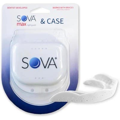 SOVA Max Night Guard with Case for Heavy Grinding Protection