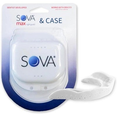 SOVA Max Night Guard with Case for Heavy Grinding Protection