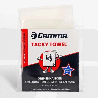 Gamma Tacky Towel, Cooling Sports Towel for Tennis
