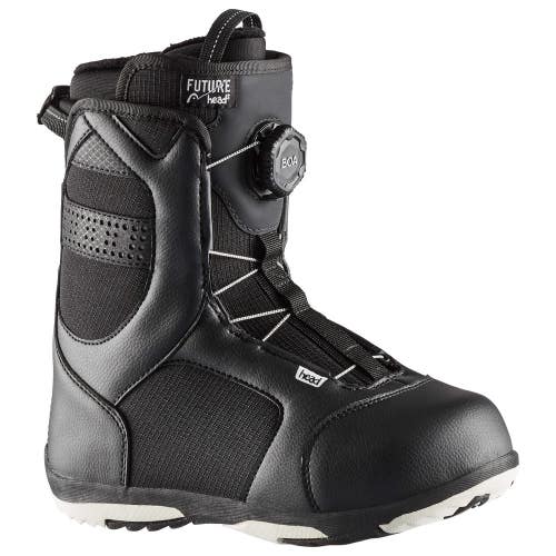 HEAD FH BOA Youth Snowboard Boots, Black, 25.5