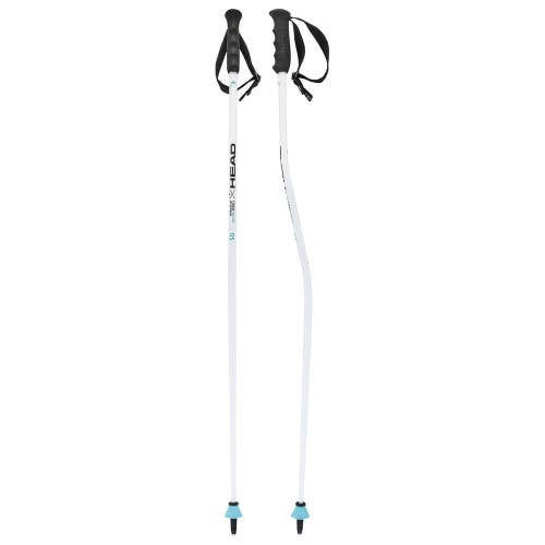 HEAD Worldcup SG Junior Race Ski Poles, White/Black/Blue