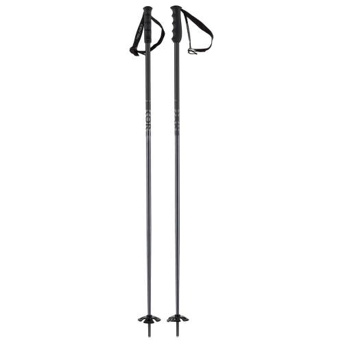 HEAD KORE Freeride Ski Poles, Black/Anthracite, 135 cm