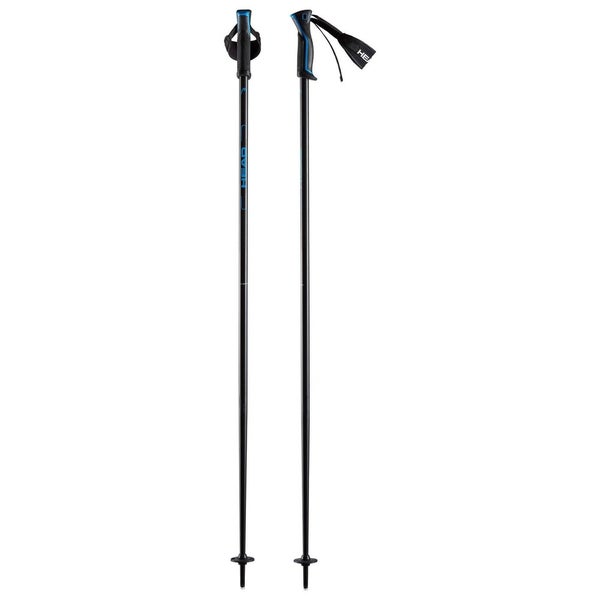 HEAD Frontside Ski Poles, Anthracite/Blue, 130 cm