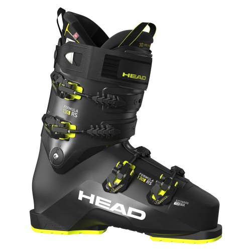 HEAD FORMULA RS 130 Ski Boots, Black/Yellow