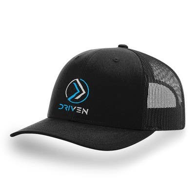 Driven Embroidered Snapback Hat, Athletic Identity Cap