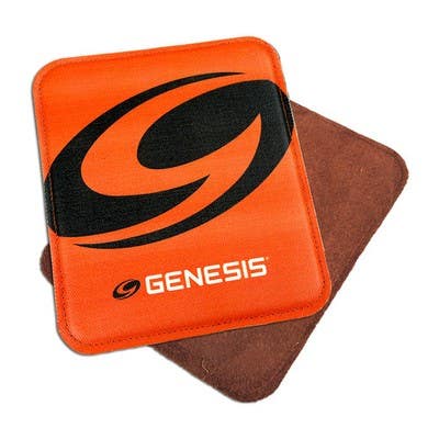 Genesis Pure Pad Grafix Orange G Logo, Bowling Ball Wipe