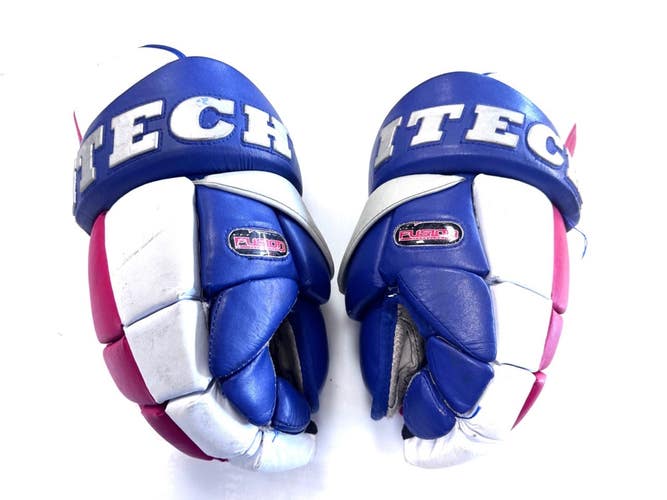 Used Itech FUSION Senior Gloves Royal Blue 13 1/2" 11860-S000317026