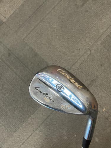 Used Cleveland TOUR ACTION 485 60 DEGREE Golf Wedge Mens RH 60 Degree 11614-S000245695