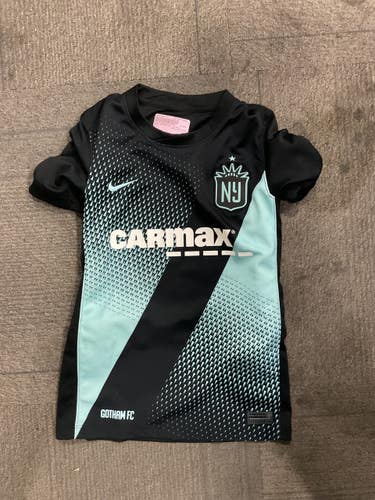 Used Nike GOTHAM FC Soccer Top Yth Black SM 11614-S000245714