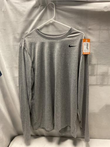 Used Nike LONG SLEEVE Outerwear Light Jacket W Grey XL 11490-S000278240