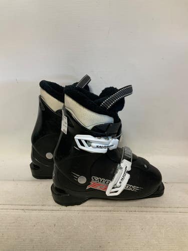 Used Salomon TEAM Boys DH Ski Boot Black 190 MP - Y12 11823-S000042381
