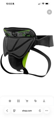 New Warrior RX4 E Junior Goalie Jock