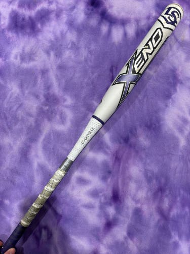 White 2018 Louisville Slugger Xeno Composite Bat (-11) Composite 21 oz 32" (Used)