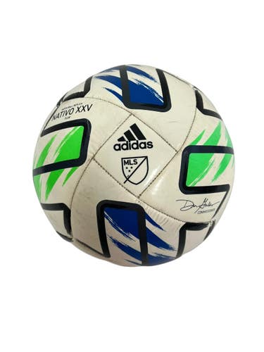 Used Adidas Nativo XXV #5 Soccer Ball White  11692-S000158577