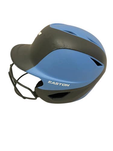 Used Easton Ghost M/L Batting Helmet w/Mask Grey/Carolina Blue 11692-S000158576