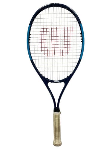 Used Wilson Ultra Power 112 Adult 4 3/8" Tennis Racquet Navy Blue  11692-S000158569