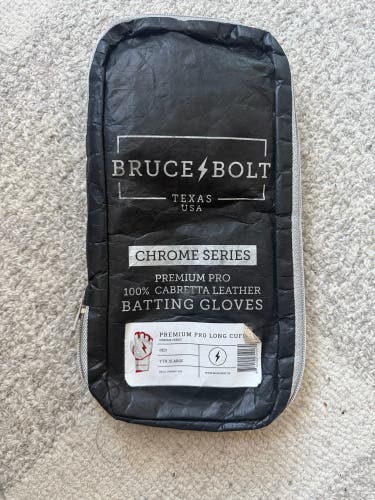 Chrome Series Long Strap Batting Gloves (Used)