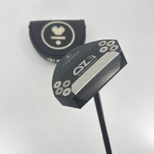 L.A.B. Golf OZ.1i Putter RH Mallet 33 1/2" Headcover Used Steel Golf Club