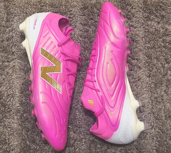 Pink Men's Size M 11.5 (W 12.5) New Balance Cleats (New)