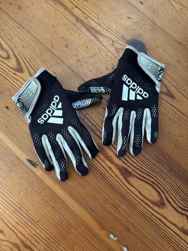 Black Medium Adult Adidas Gloves (Used)