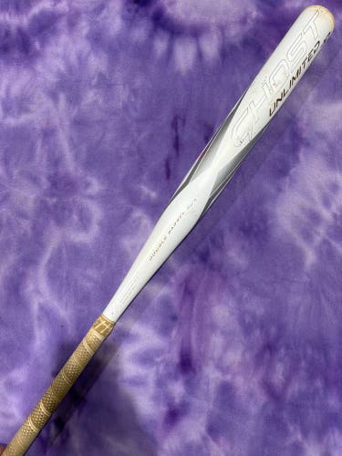 White 2023 Easton Ghost Unlimited Composite Bat (-10) Composite 22 oz 32" (Used)