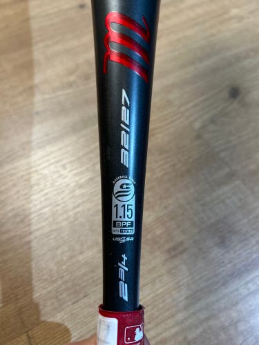 2021 Marucci CAT9 Alloy USSSA Certified Bat (-5) 27 oz 32" (Used)