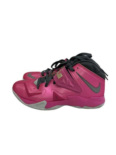 Used Nike LEBRON ZOOM SOLDIER Basketball Shoes M Pink Senior 9.5 11692-S000158519