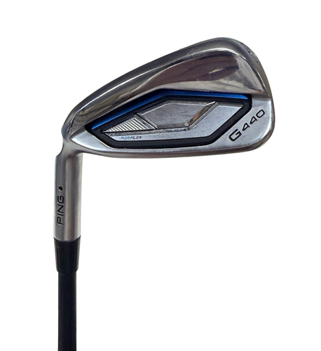 LH Ping G440 5-PW Iron Set Black Dot Graphite Ping Alta CB AWT Regular Flex