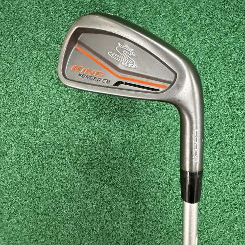 Cobra King Forged CB Black Single 6 Iron Right Hand KBS C-Taper 120 Stiff Flex
