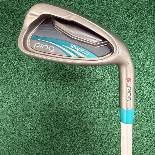 PING 2015 Rhapsody 8-Iron Red Dot Ladies Flex Graphite Women's Right Hand 36"