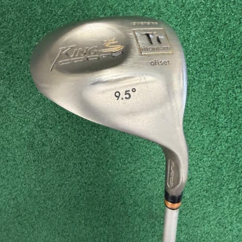King Cobra Oversize Ti Offset 9.5 Driver Medium Regular Flex Graphite Shaft 45"