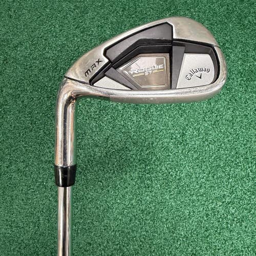 Callaway Rogue ST MAX Single 9 Iron Men's LEFT Hand Regular Flex Steel Shaft