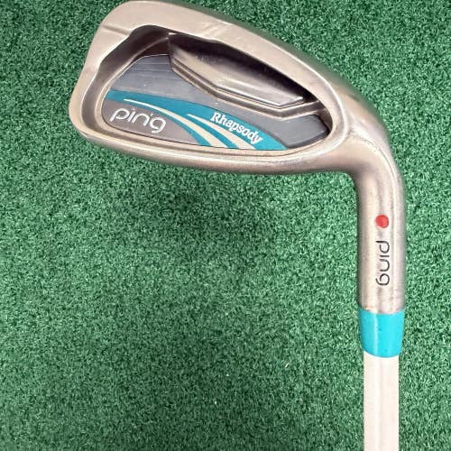 PING 2015 Rhapsody 9-Iron Red Dot Ladies Flex Graphite Women's Right Hand 35.5"
