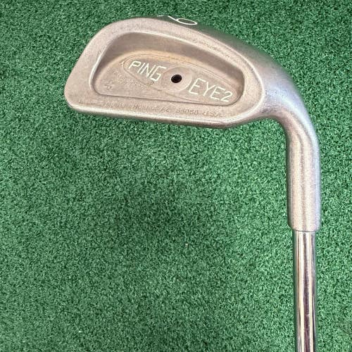 PING Eye 2 Black Dot 9-Iron ZZ-Lite Steel Shaft Golf Club Mens Right Hand
