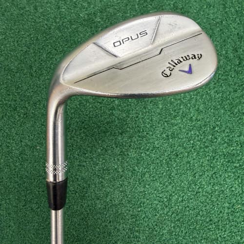 LEFT HANDED Callaway Opus Brushed Chrome 54-12S Wedge KBS Tour C-Taper 120 S