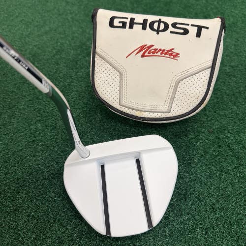 TaylorMade Ghost Manta Long Putter 41.5" Men's Right Hand Steel Shaft w/HC MINT!