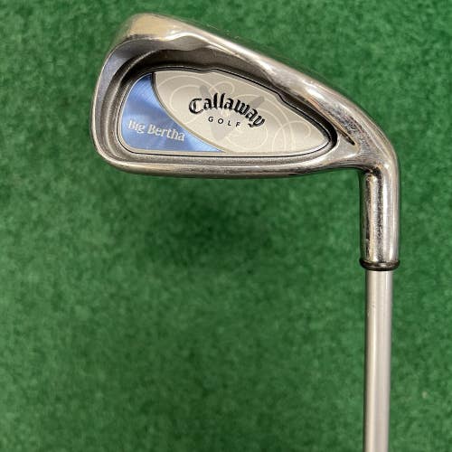 Callaway Big Bertha Women's 7 Iron Ladies Flex Graphite Shaft 37.5"