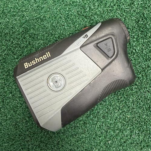 Bushnell Tour V5 Golf Laser Rangefinder w/ Magnetic BITE Grip Gray/Black