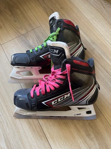 2019 CCM JetSpeed FT460 Hockey Goalie Skates Regular Width 10 (Used)