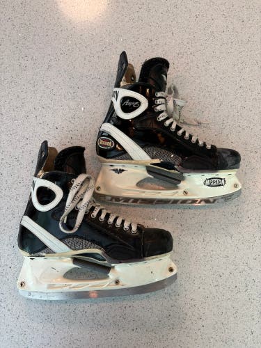 Used Mission AMP 6 Senior Hockey Skate Black Senior 11