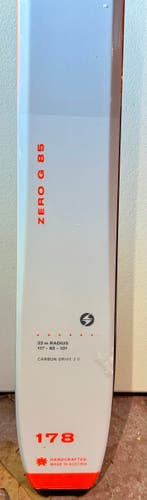 Blizzard  178 cm Alpine Touring Zero G 85 Skis With Bindings (Used)