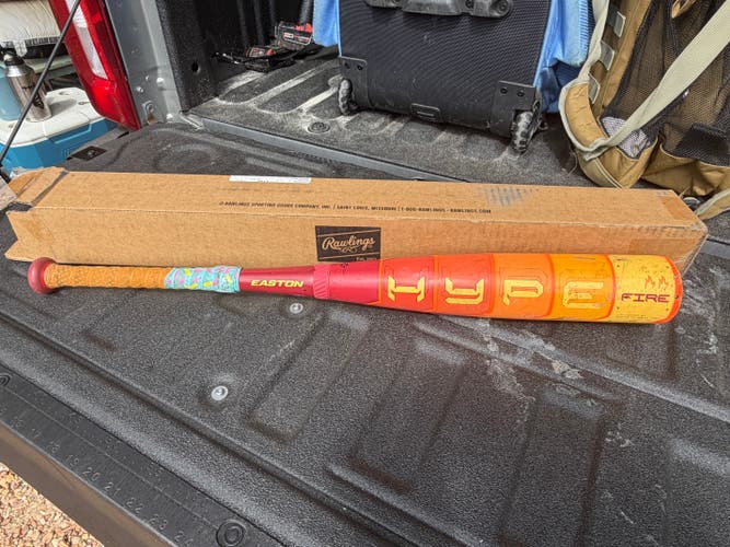 Easton Hype Fire Composite USSSA Certified Bat (-10) 17 oz 27" (Used)