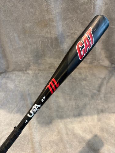 2021 Marucci CAT Alloy Bat USABat Certified (-11) Alloy 18 oz 29" (Used)