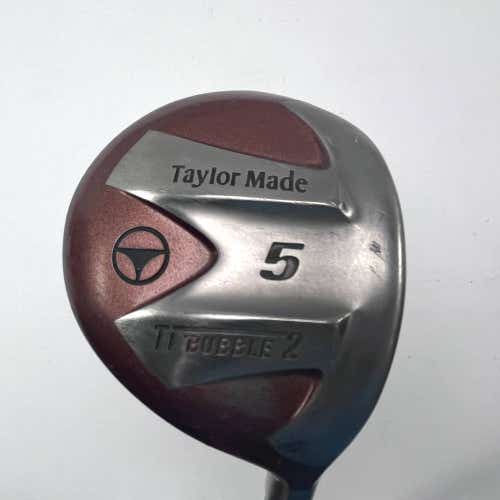 TaylorMade Ti Bubble 2 5 Fairway Wood 18* Bubble 2 S-90 90g Stiff RH