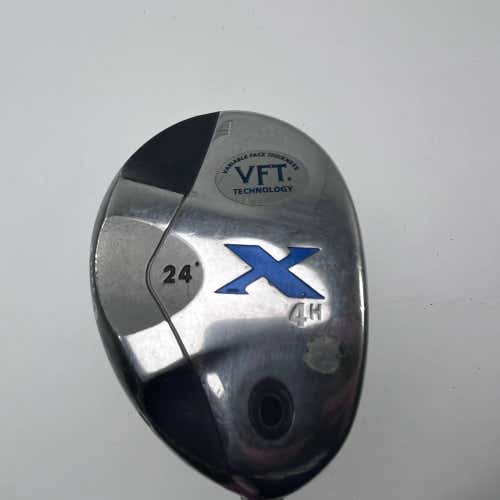 Callaway X 4 Hybrid 24* X 80g Regular Graphite Mens RH