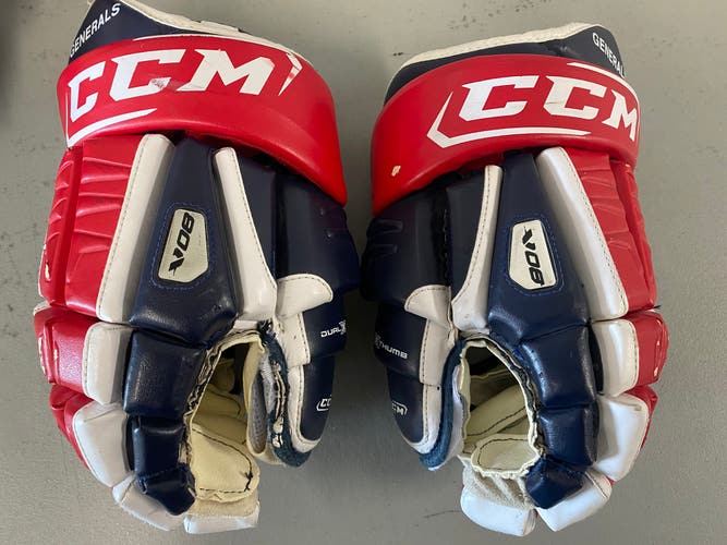 CCM V08 Gloves 14" Pro Stock (Used)