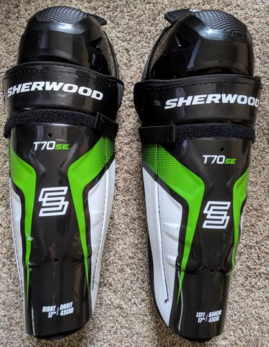 Sher-Wood T70 17" Shin Pads
