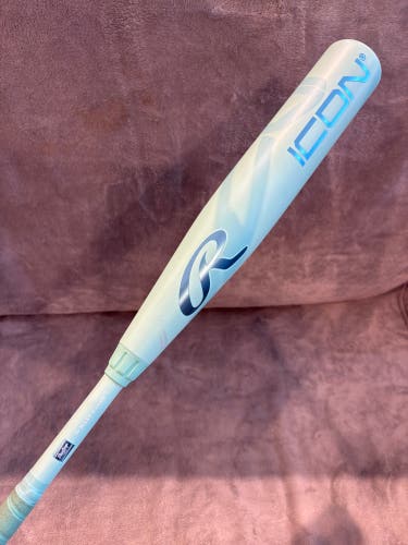 2026 Rawlings Icon Composite Bat USSSA Certified (-5) Composite 26 oz 31" (Used)
