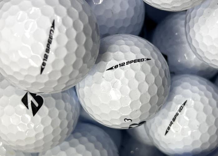12 Premium AAA White Bridgestone E12 Speed Used/ Recycled Golf Balls