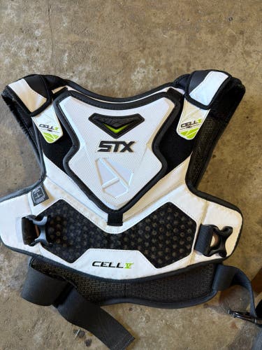 Large Youth STX Cell V Shoulder Pads (Used)